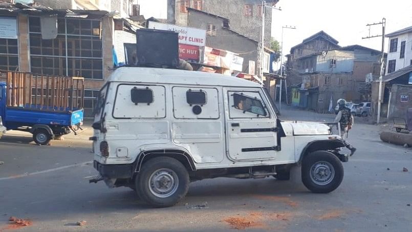 In the first attack, militants lobbed a grenade towards a security forces patrol party in Fatehkadal area of Srinagar, which injured three CRPF personnel and a woman.