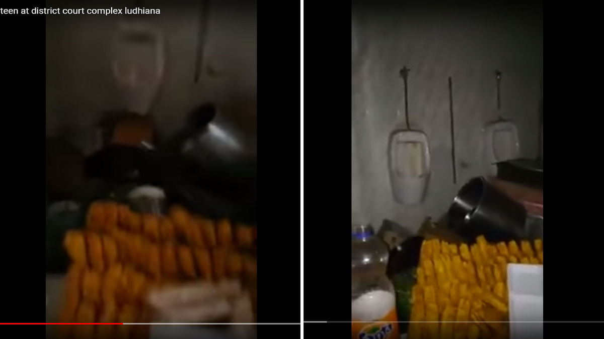 The video shows a filthy kitchen claiming to be Sukhdev Dhaba in Murthal, but in reality it’s a dhaba in Ludhiana.