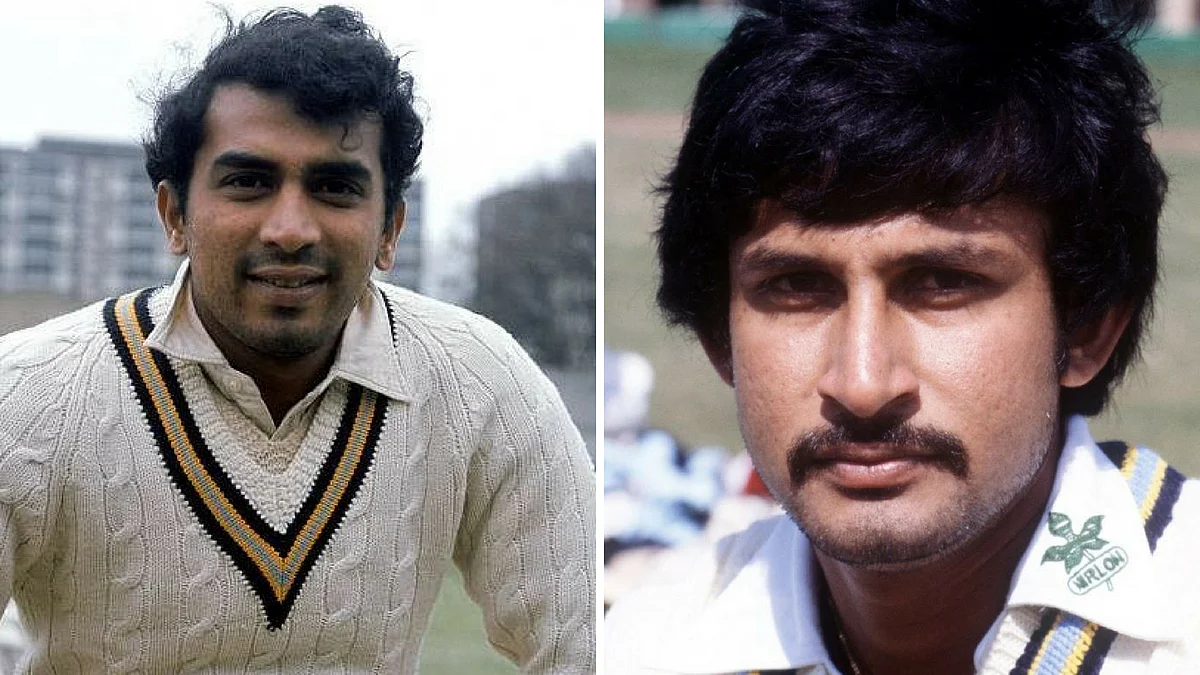 File photo of Sunil Gavaskar and Sandeep Patil.