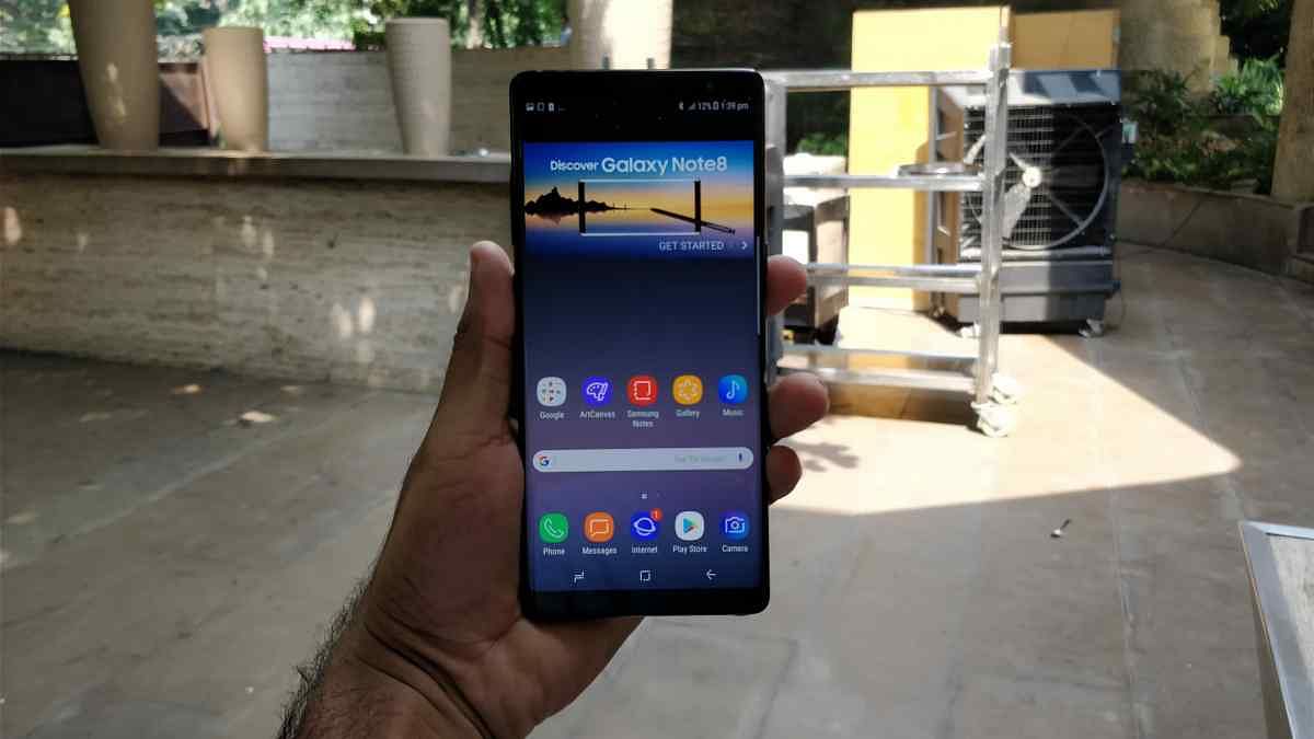 Samsung Galaxy Note 9’s S pen has been compared to the one in the Note 8 in a recent leak. File image of the Note 8, used for representational purposes.