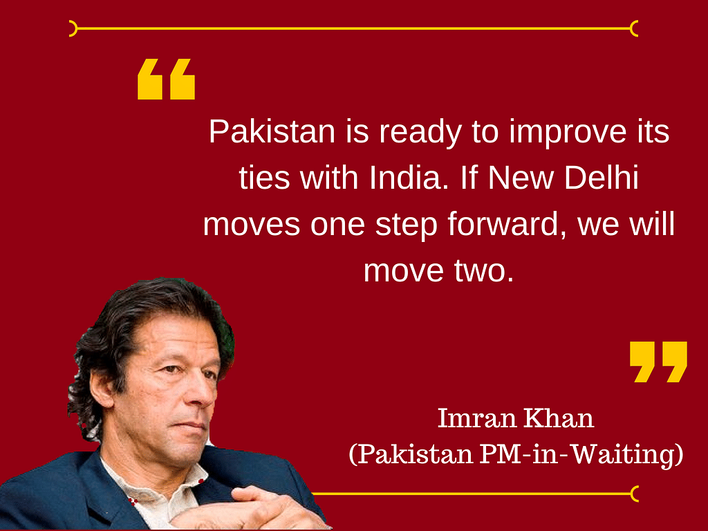 After unofficially securing the most seats in the National Assembly, PTI chief Imran Khan addressed the world.