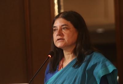 Union Women and Child Development Minister Maneka Gandhi. (Photo: IANS)