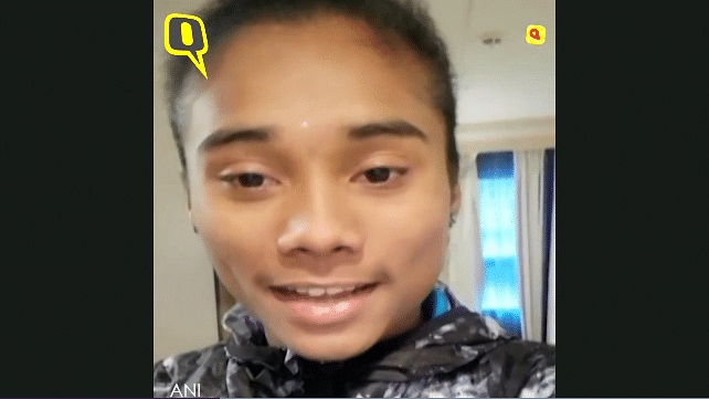 Hima Das thanks fans for their support after he Gold Medal win in a heartfelt video