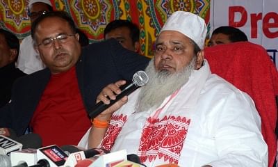 AIUDF chief Maulana Badruddin Ajmal . (File Photo: IANS)