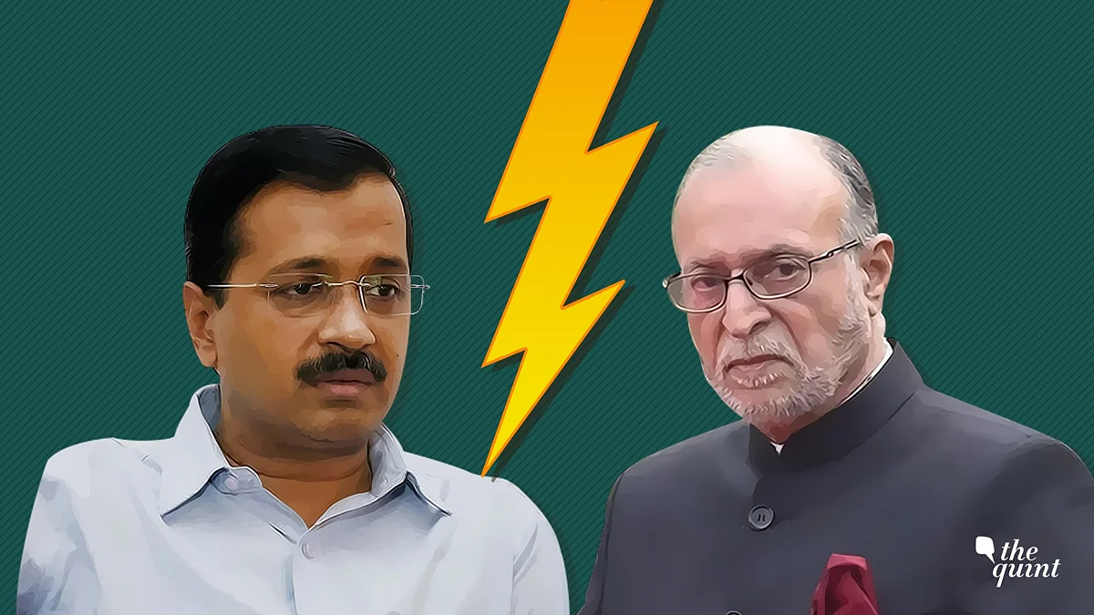 Delhi Chief Minister Arvind Kejriwal and Lieutenant Governor Anil Baijal.