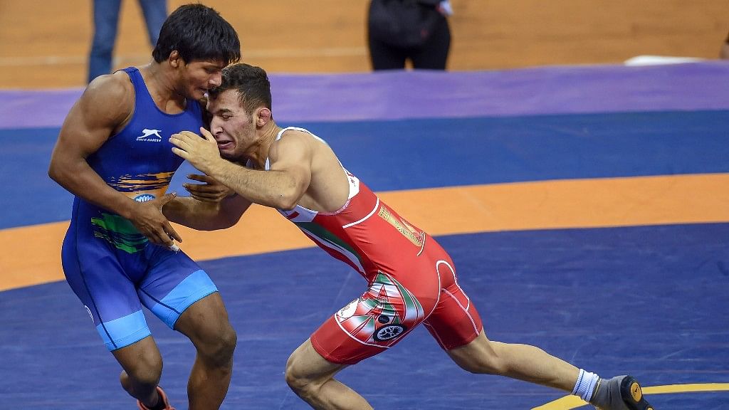 India won one gold, two silver & two bronze medals at the Junior Asian Wrestling Championships last week. 