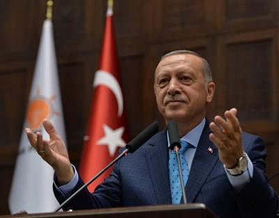 Turkish President Recep Tayyip Erdogan (Xinhua/Mustafa Kaya/IANS)