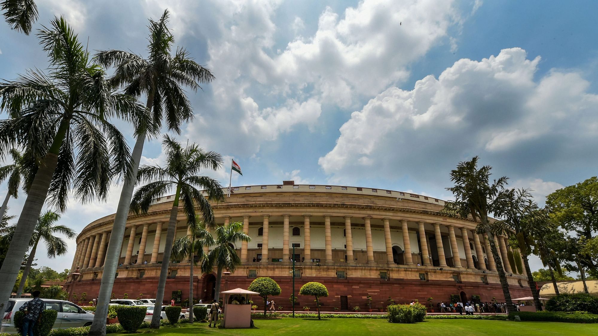 The Indian Parliament.