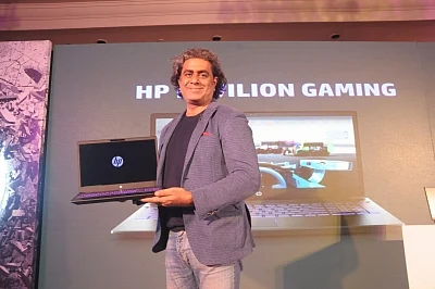 New Delhi: HP Inc India Senior Director (Personal Systems) Vickram Bedi at the launch of HP Pavilion Gaming and Omen laptops, in New Delhi on July 10, 2018. (Photo: IANS)