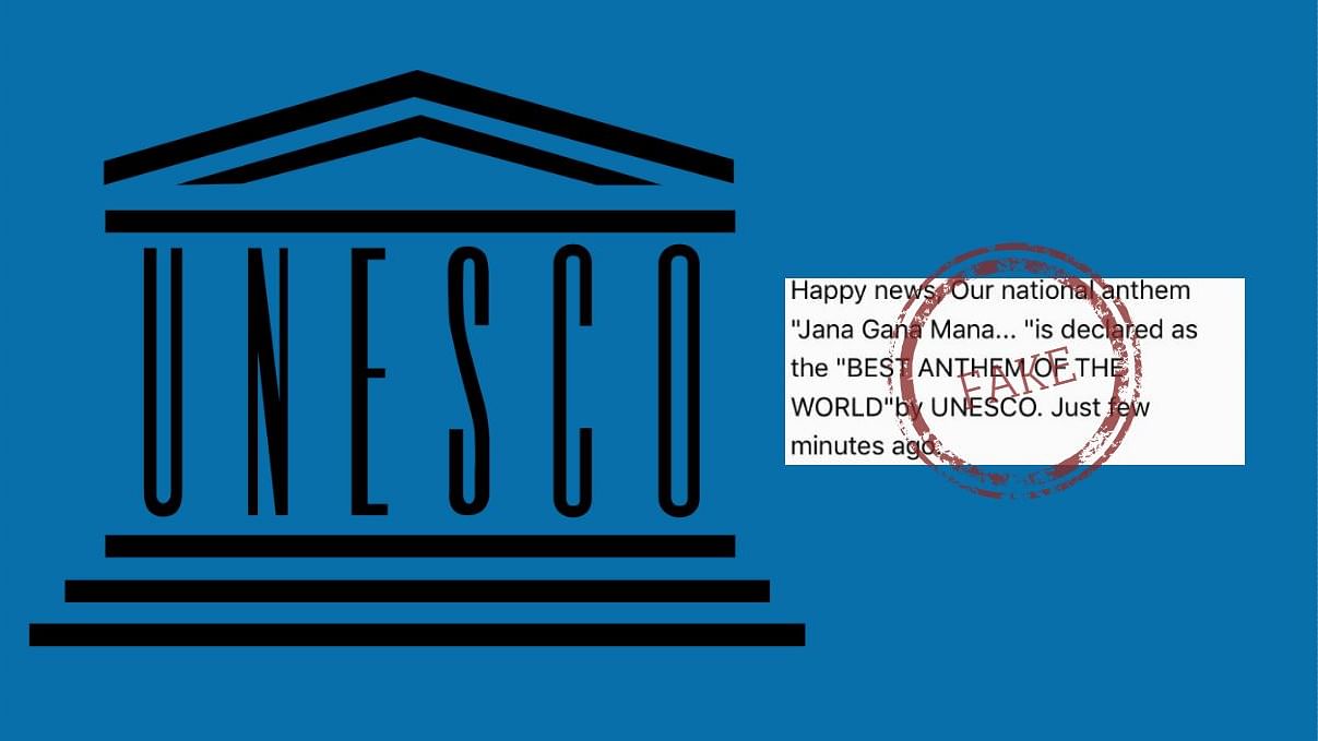 The message, which has been in circulation since 2008, has been debunked as fake by the UNESCO.