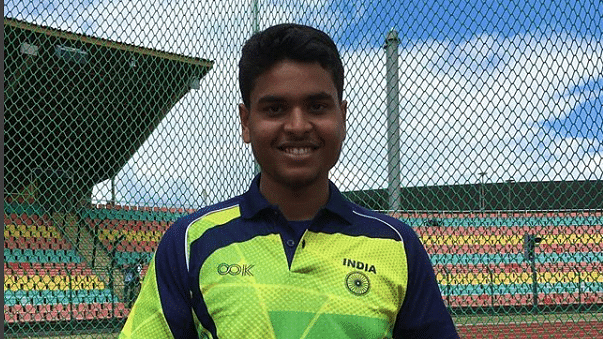 Kathunia, photographed here after his gold medal and world record final attempt