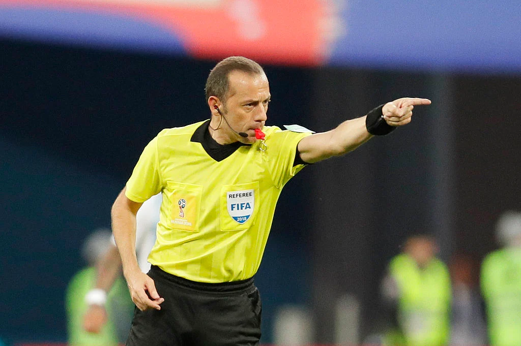 Cuneyt Cakir of Turkey was one of the earliest proponents and testers of VAR technology being used at the World Cup