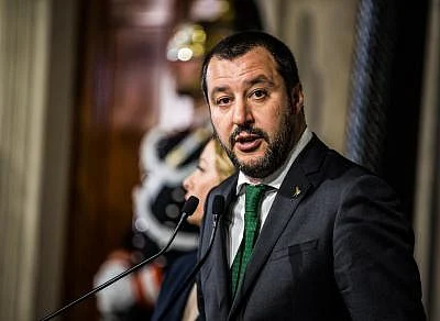 Matteo Salvini. (Xinhua/Jin Yu/IANS)