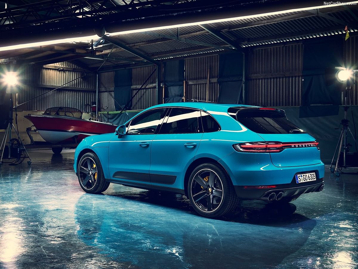 Porsche unveiled the new Macan with added features but did not reveal what engines will be running the car.