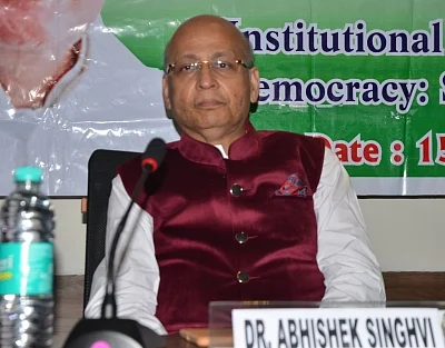 Congress leader Abhishek Manu Singhvi. (Photo: IANS)