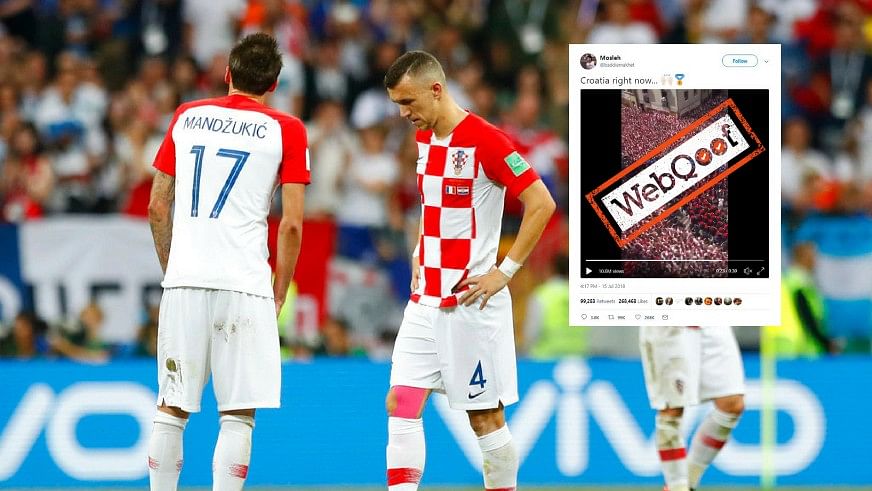 Video Showing WC Festivities in Croatia is ACTUALLY from Spain