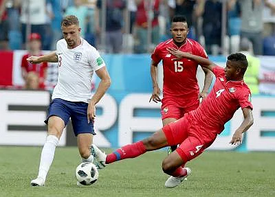 Jordan Henderson (L). (Xinhua/Xu Zijian/IANS)