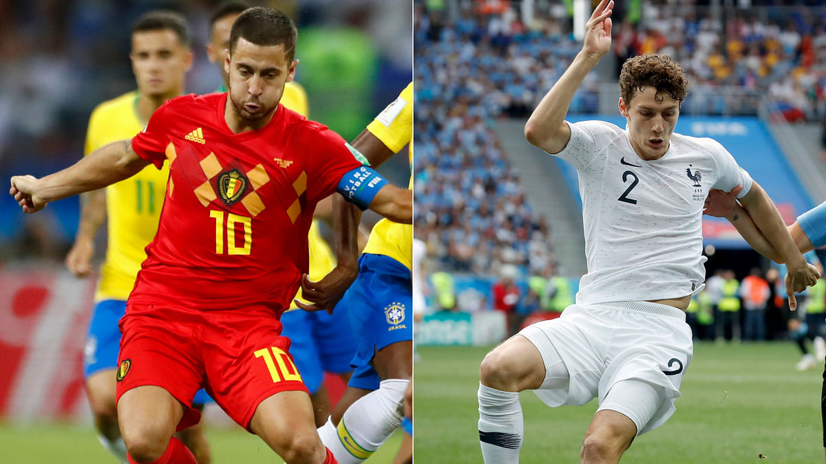 4 key head-to-head duels which could prove decisive in the World Cup semi-final between France and Belgium.