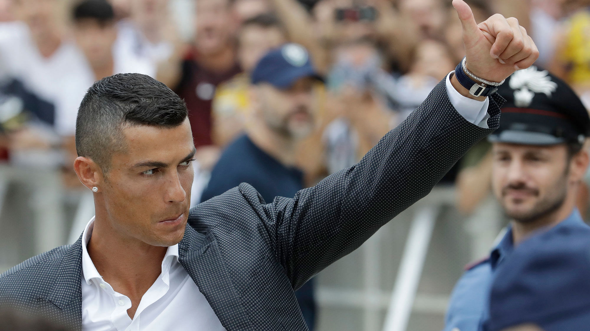 Cristiano Ronaldo is “very calm” amid the latest developments in a case of alleged rape against him, claims Juventus coach.