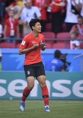 South Korean winger Son Heung-min. (Xinhua/Chen Yichen/IANS)