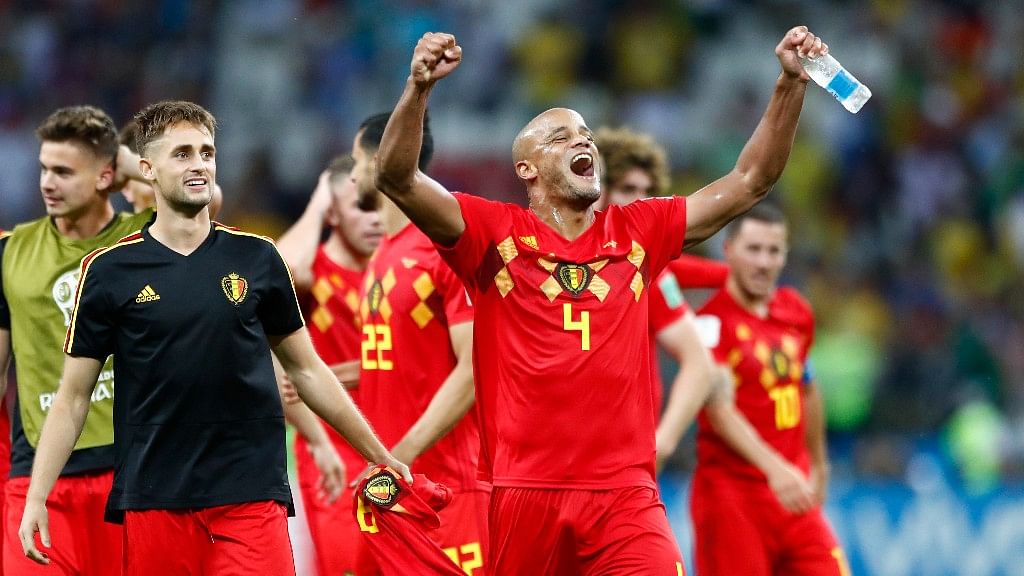 A Fernandinho own goal and a brilliant Kevin De Bruyne strike gave Belgium a spot in the last four for the second time after 1986.