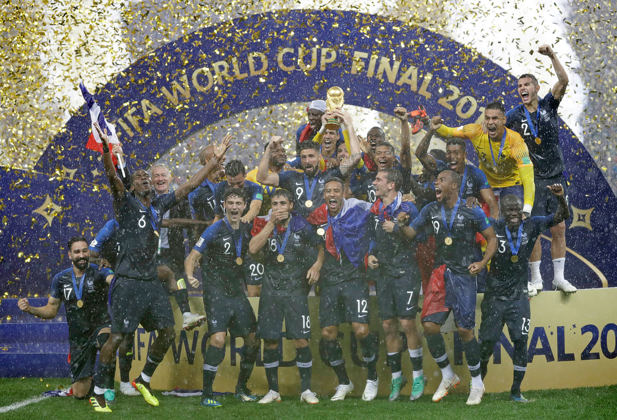 About two-thirds of France’s squad included players with immigrant backgrounds, a mini UN of soccer talent.