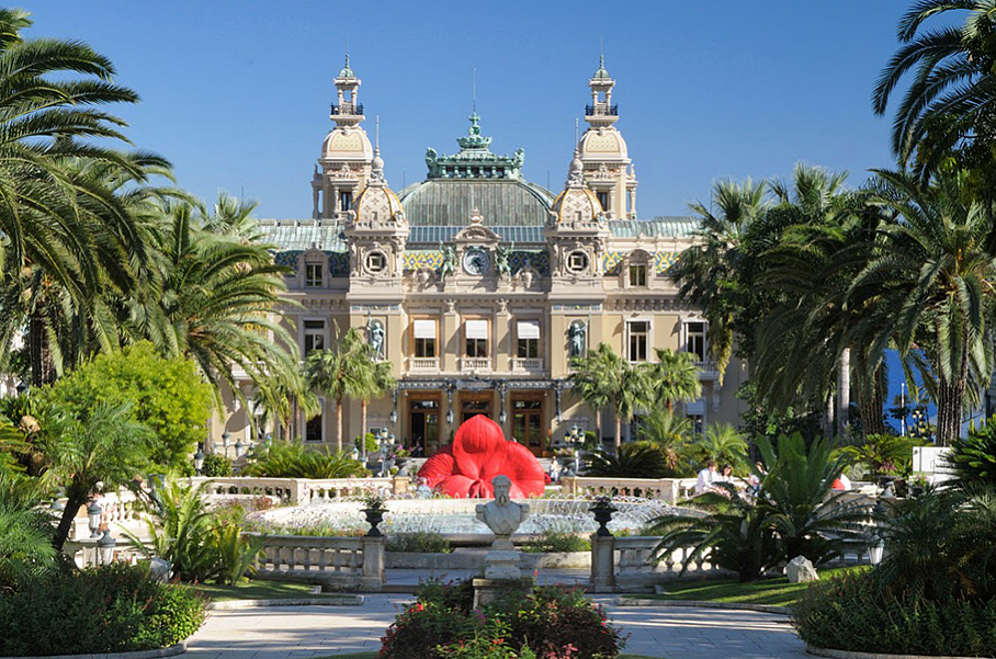 On Sunday, the baraat assembled at the Casino Square