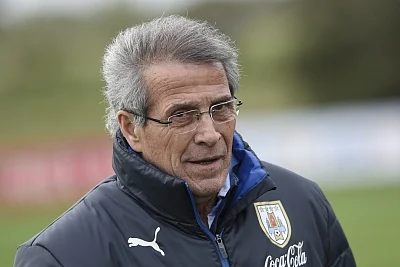 Oscar Washington Tabarez. (Xinhua/Nicolas Celaya/IANS) (da) (sp)