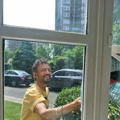 Have you seen this photo of Irrfan Khan in London?