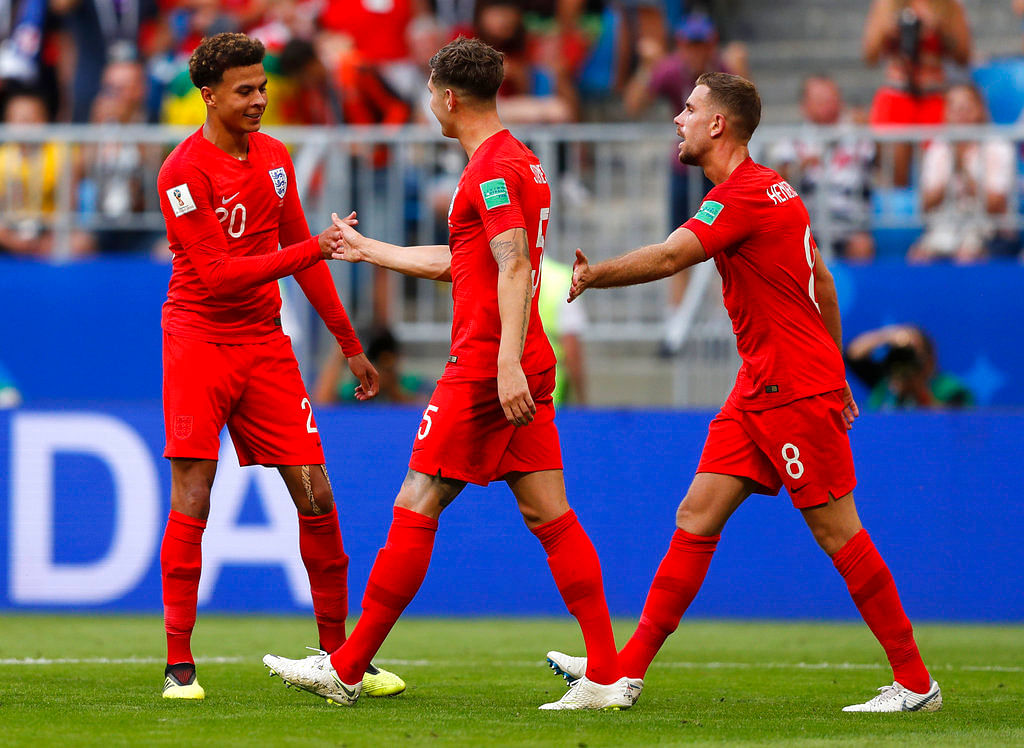 England beat Sweden 2-0 to book a spot in the semi-finals on Saturday.