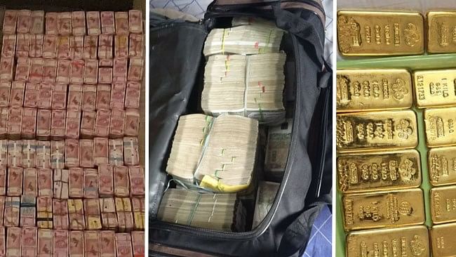 Income Tax recovered from cars Rs 163 crore in unaccounted cash and gold bullion from Nagarajan Sayyadurai..