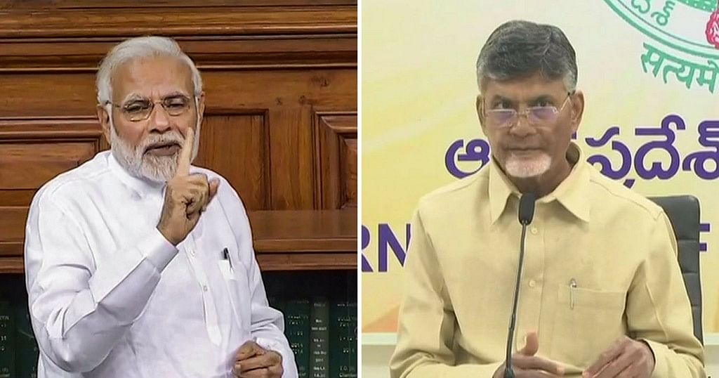 Chandrababu Naidu Daydreaming of Becoming the PM: Modi