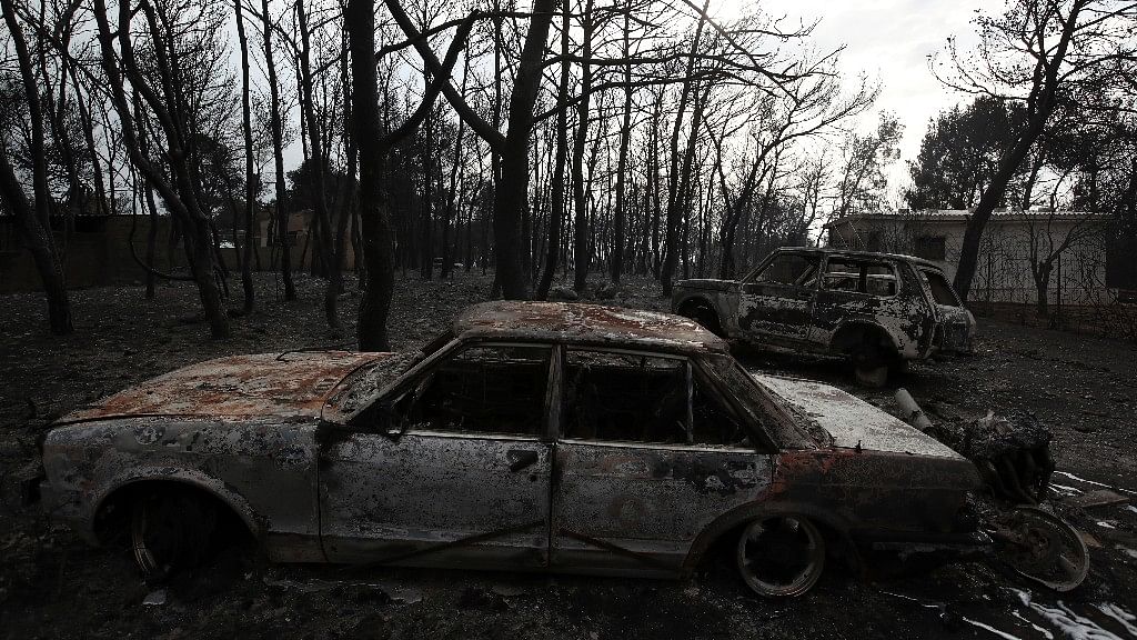Wildfires are not uncommon in Greece, and a relatively dry winter helped create current tinderbox conditions. 