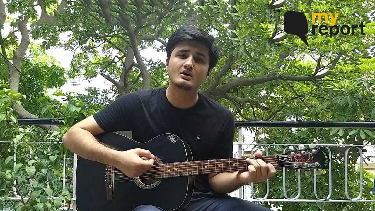 Watch Poojan Sahil sings to save trees
