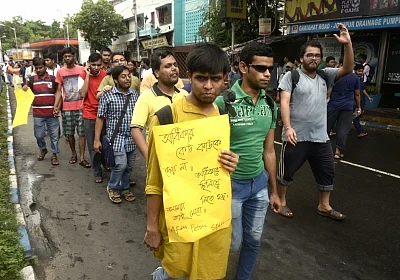 Kolkata: Jadavpur University students go on indefinite hunger strike to protest against university authorities