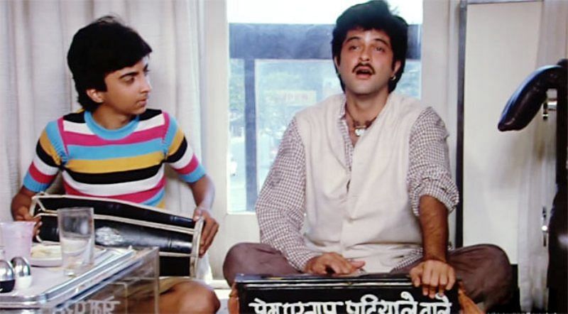 Kapoor played a struggling singer in ‘Woh Saat Din’, his first film as a lead actor. 