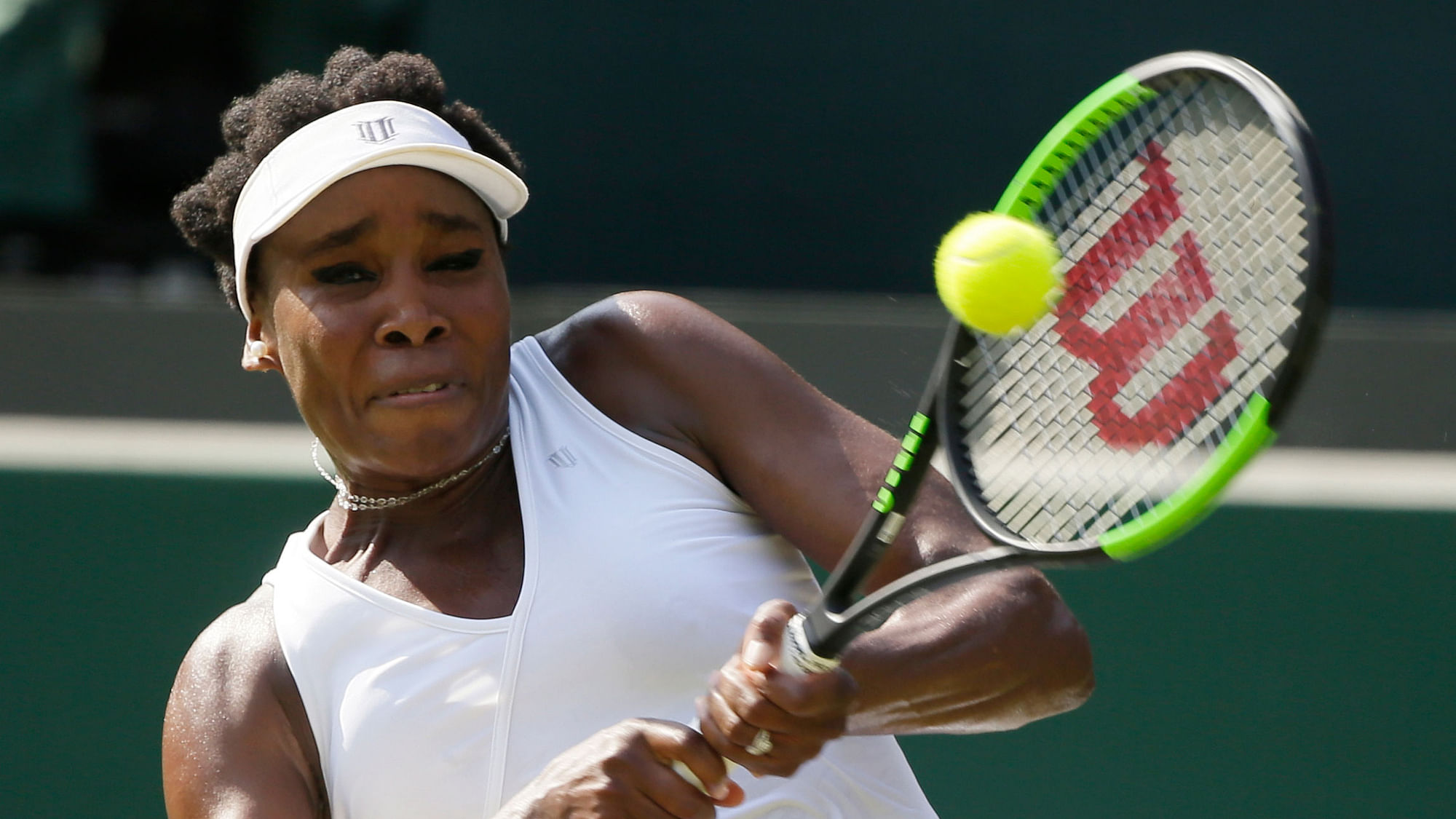 Five-time Wimbledon champion Venus Williams could not pull off a third consecutive comeback.