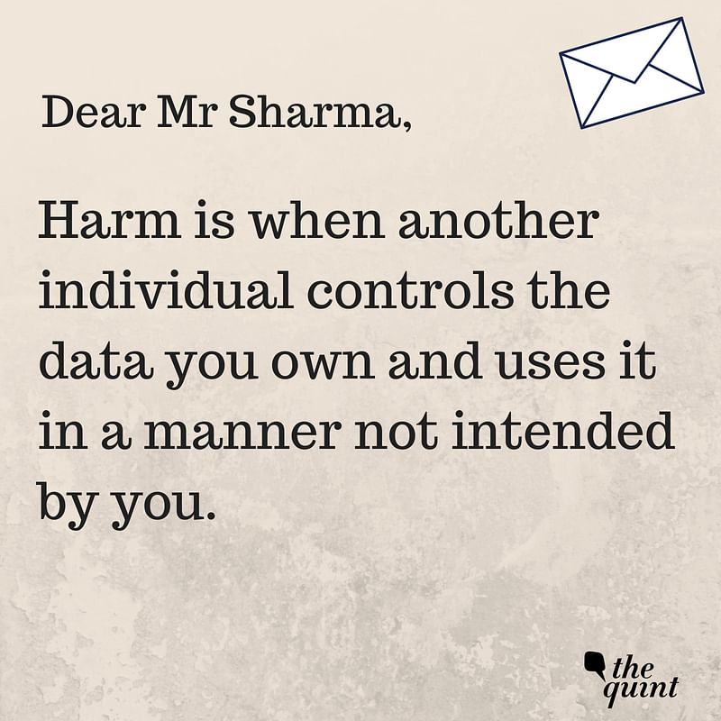 An open letter to RS Sharma explaining how he has been harmed and why it is vital for him to acknowledge it.