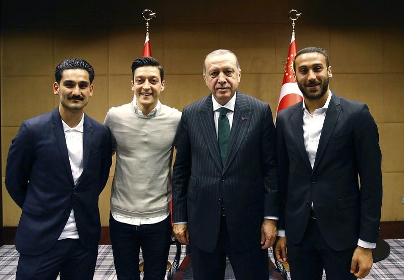 Ozil is quitting the team following criticism over his decision to pose for a picture with the Turkish President.