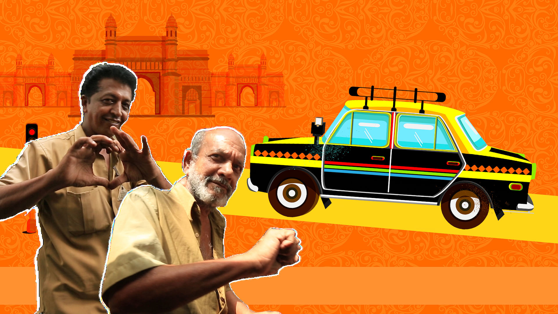 Mumbai taxiwalas do the kiki dance.&nbsp;