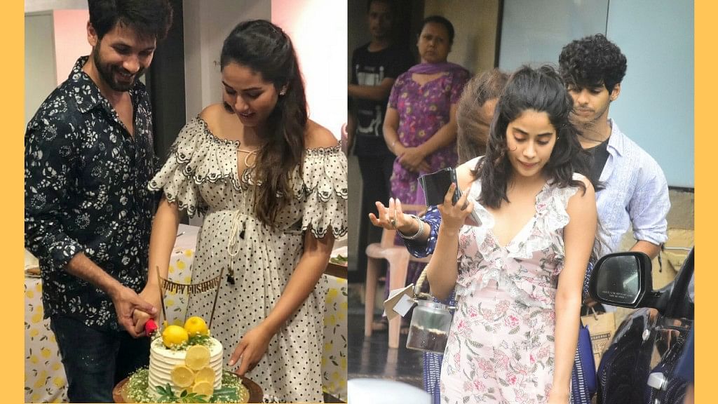 Shahid Kapoor and Mira Rajput’s baby shower was attended by Ishaan and Janhvi.&nbsp;