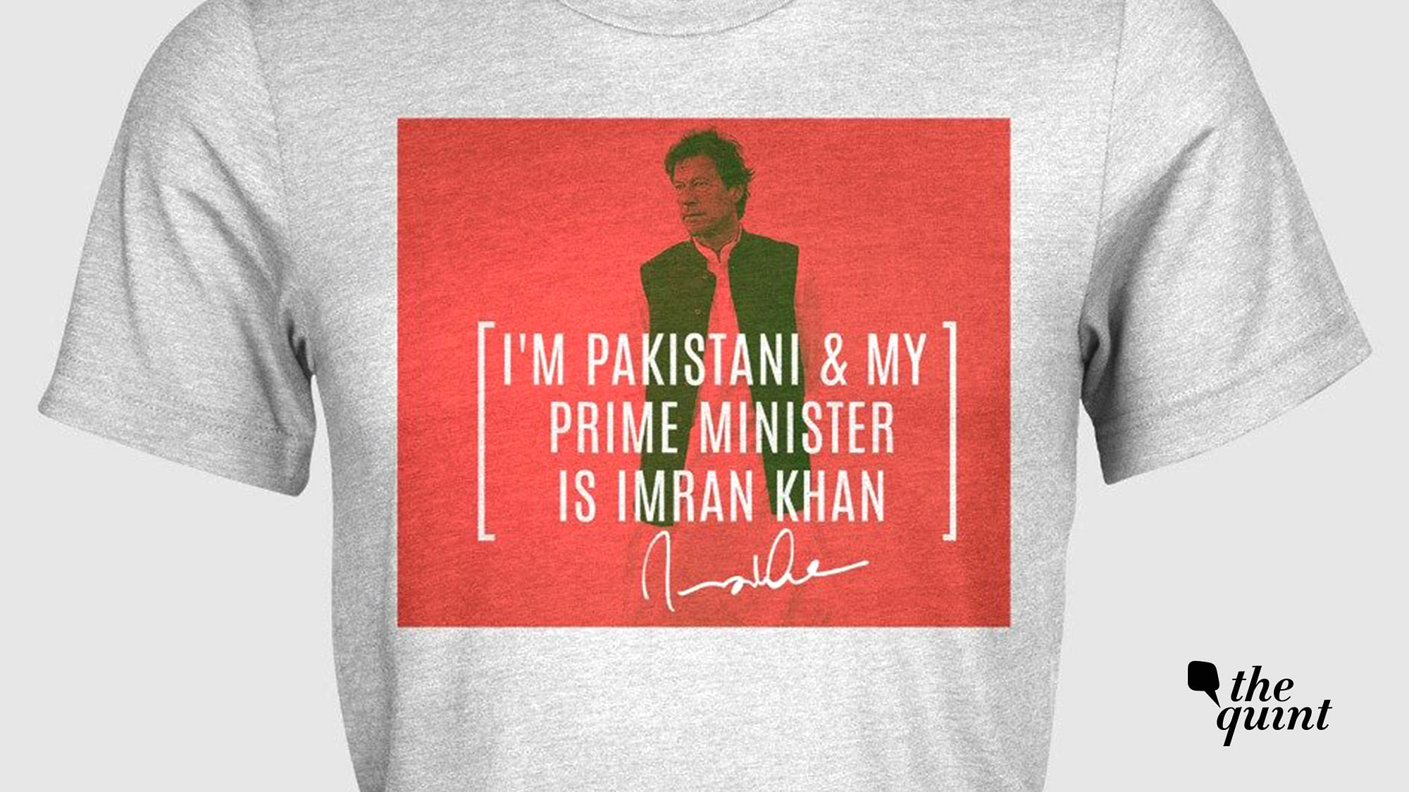 Imran Khan’s appeal can be decoded from this t-shirt sold at PTI’s official website. 