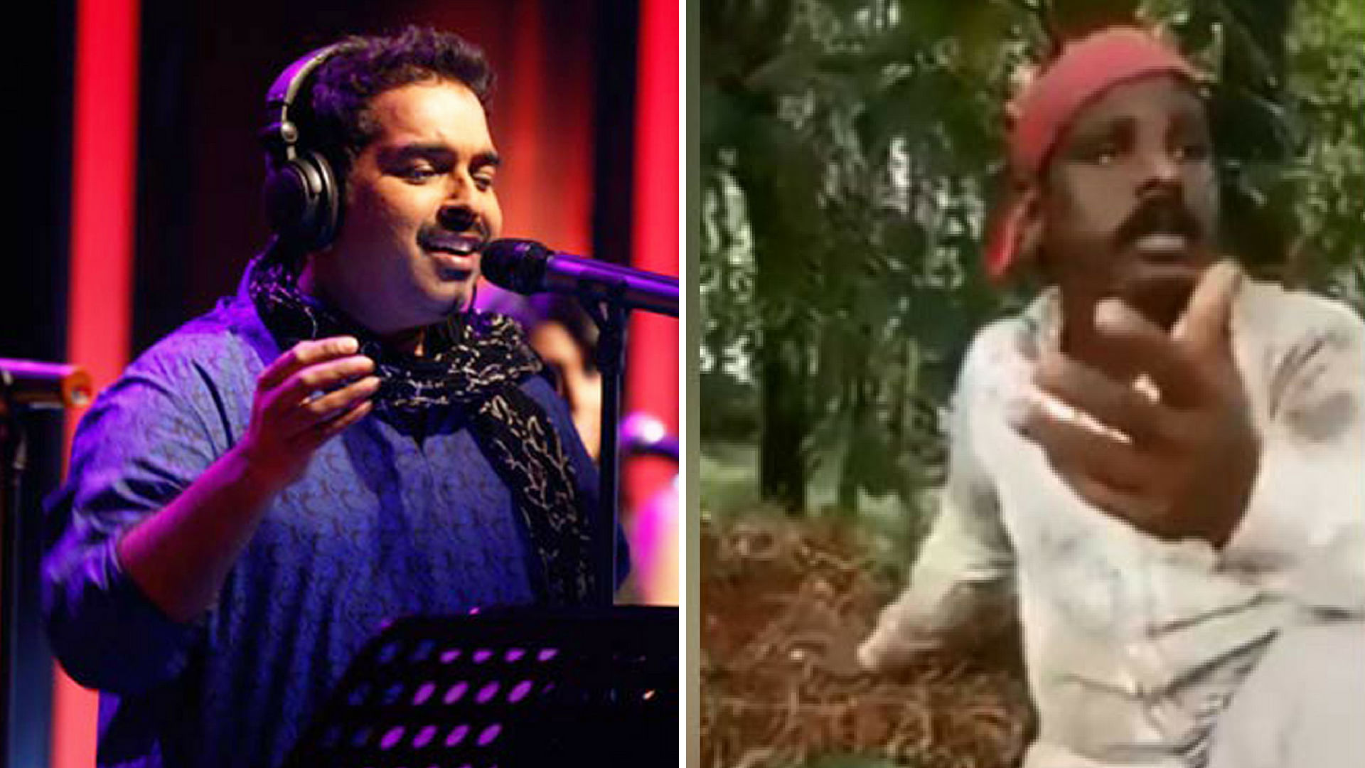 Shankar Mahadevan traces Rakesh Unni, whose song went viral on the internet.