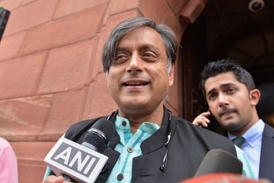 Congress MP Shashi Tharoor. (Photo: IANS)
