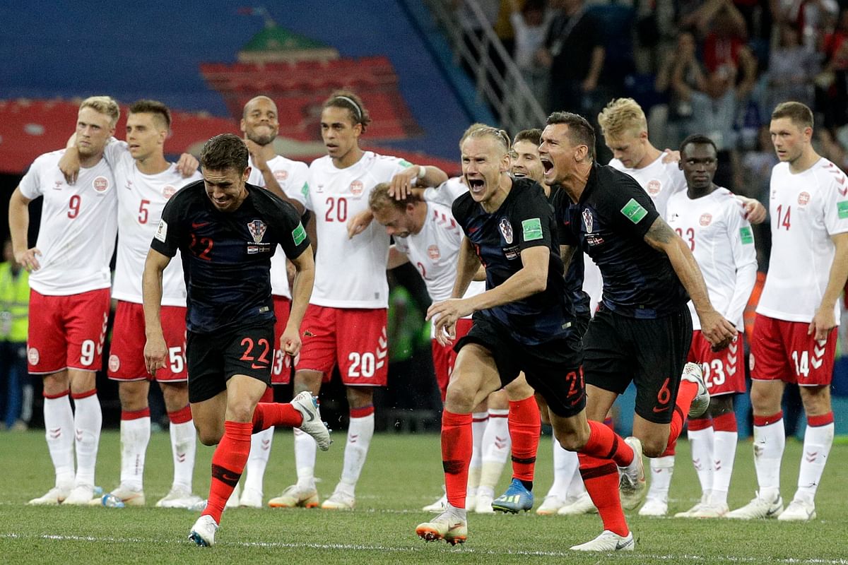 FIFA World Cup: Croatia beat Denmark 3-2 on penalties to reach the quarter-finals.