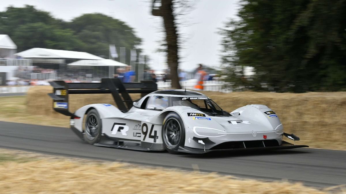 The two fastest cars at this year’s Goodwood festival of speed are electric ones. 