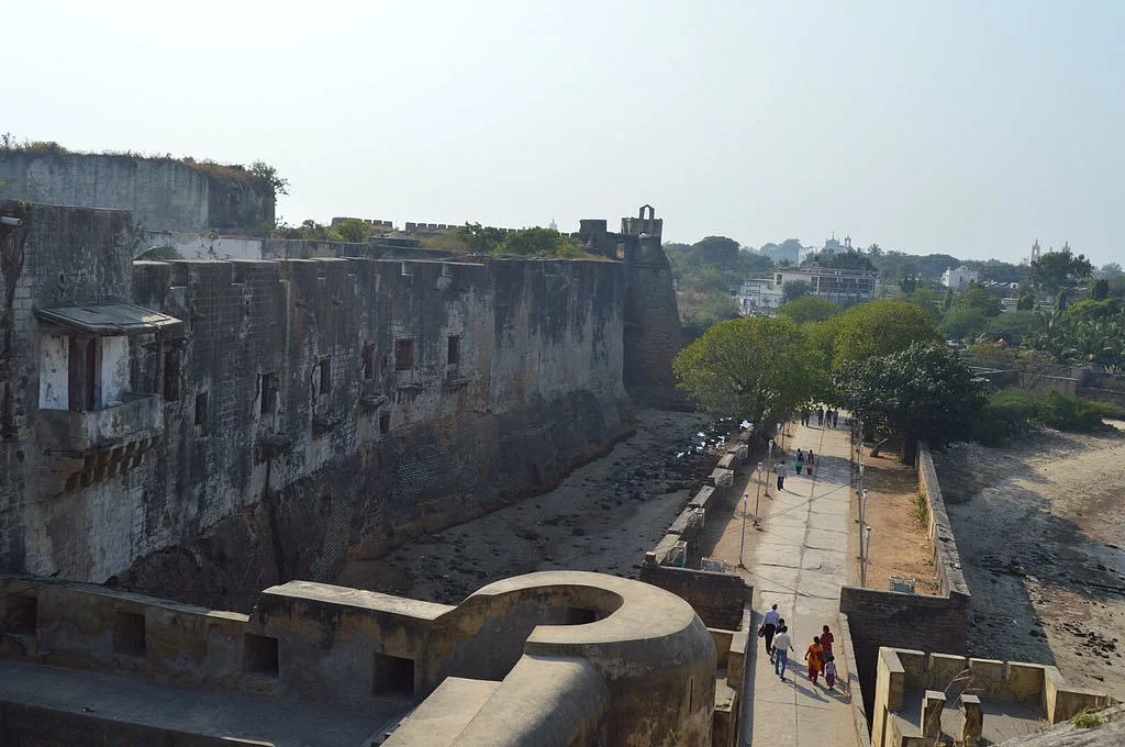 Diu Fort which also houses Diu Sub Jail is a famous tourist attraction.