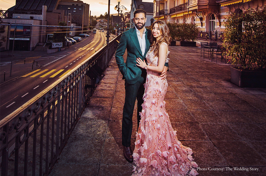 The couple Rajiv Varma and Tanya Ganwani looks stunning.