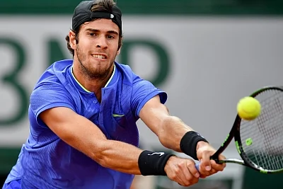 Karen Khachanov. (Xinhua/Chen Yichen/IANS)