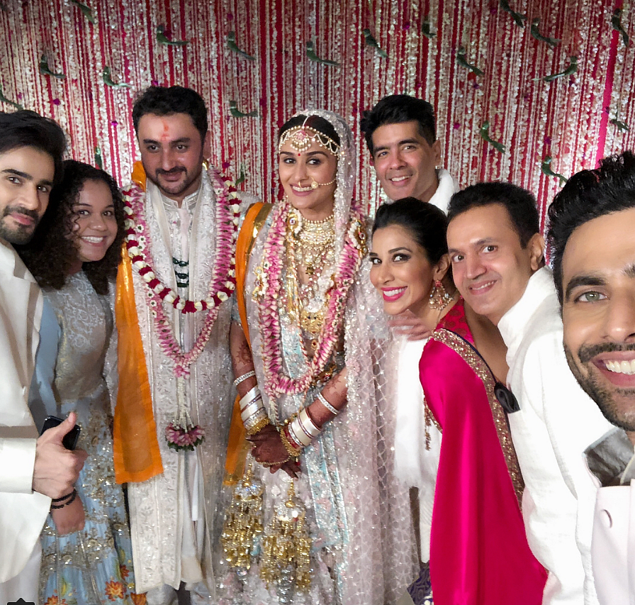 It was indeed a power packed wedding!